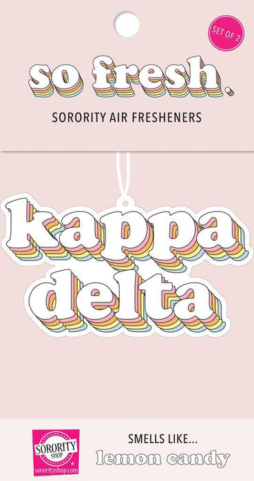 Kappa Delta Retro Air Freshener (2 Pack) Kappa Delta Retro Air Freshener (2 pack)