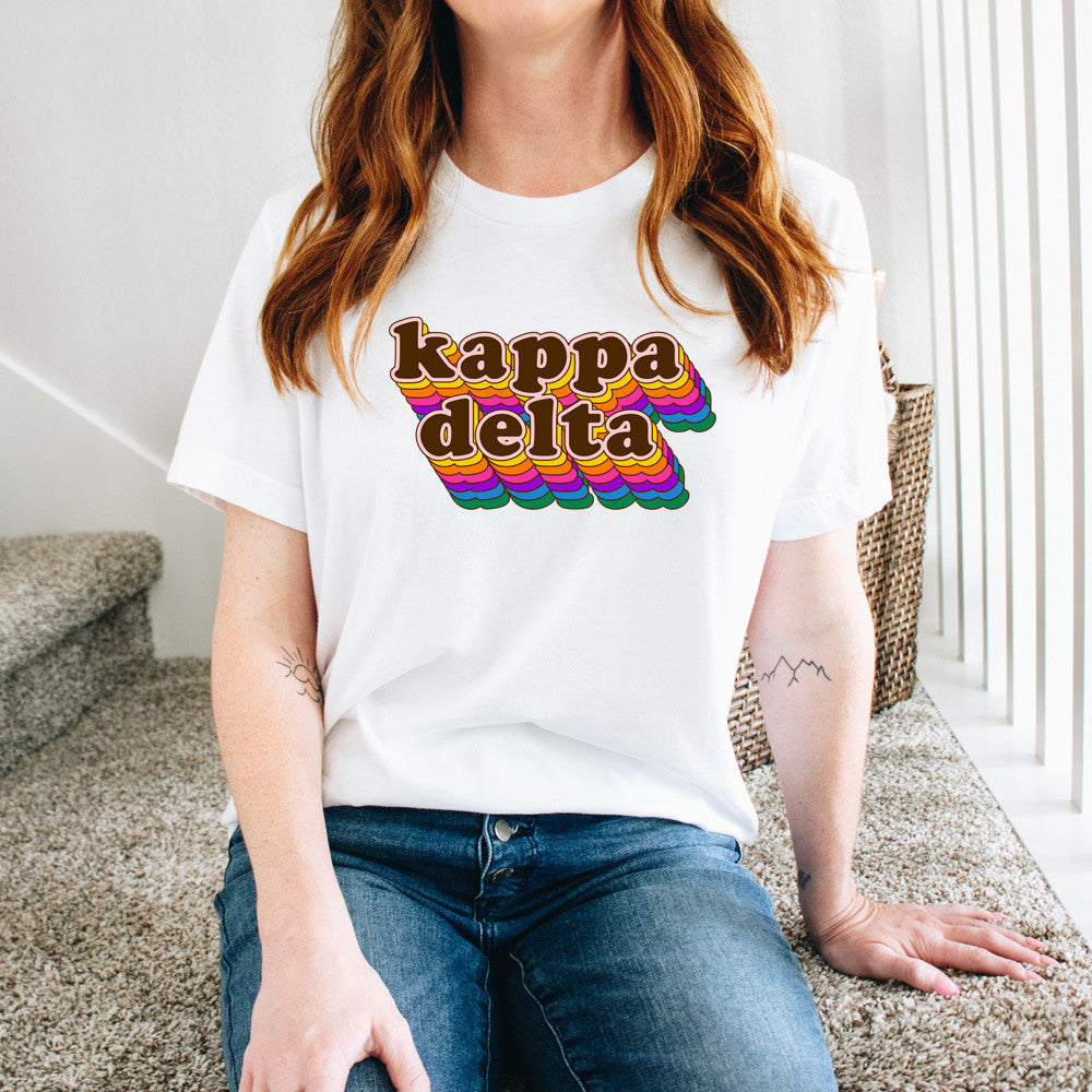 Kappa Delta Retro Maya Tees Kappa Delta Retro Maya Tees