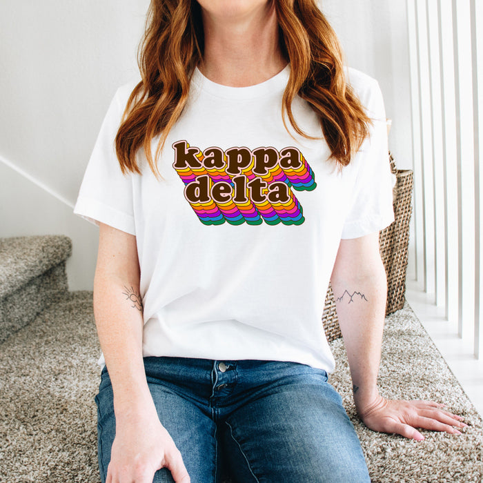 Kappa Delta Retro Maya Tees Kappa Delta Retro Maya Tees