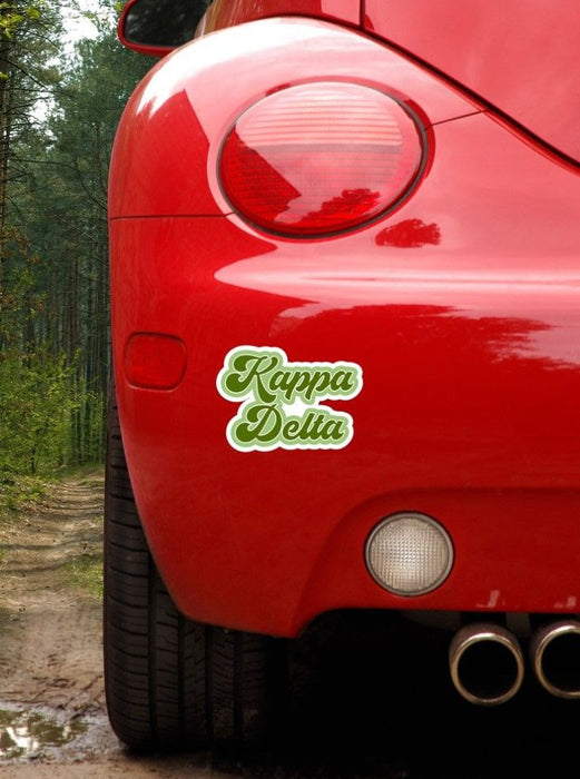 Kappa Delta Retro Sorority Car Magnet Set Of 2 Kappa Delta Retro Sorority Car Magnet Set of 2