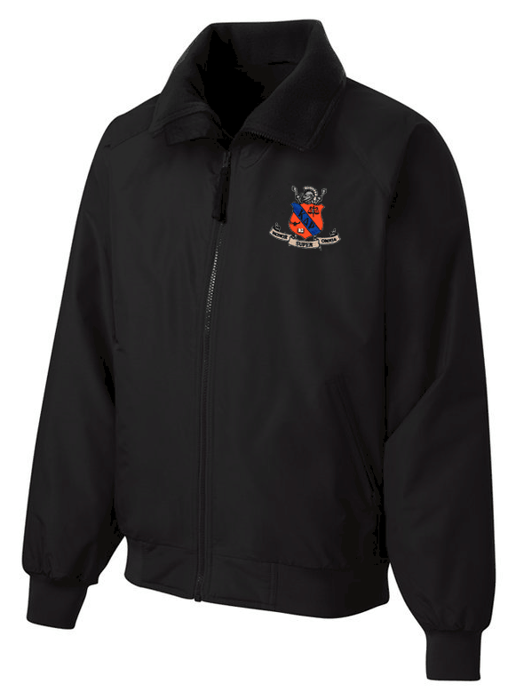 Kappa Delta Rho Kappa Delta Rho Crest - Shield Challenger Jacket — GreekU