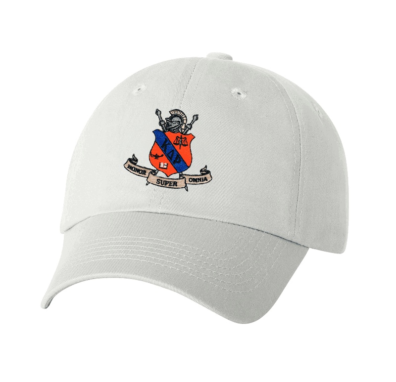 Discount Kappa Delta Rho Crest Shield Emblem Hat DISCOUNT-Kappa Delta Rho Crest - Shield Emblem Hat