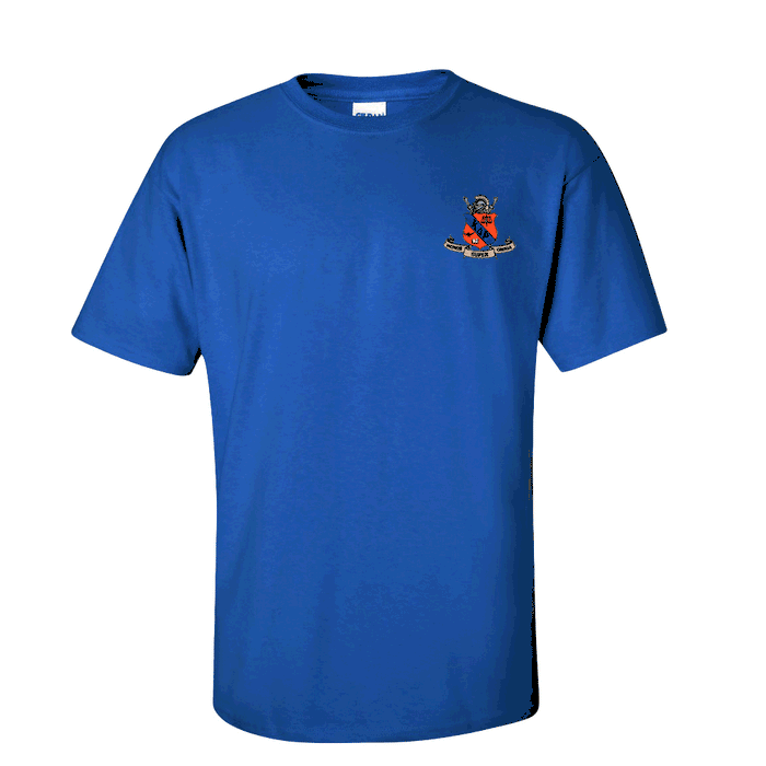 Discount Kappa Delta Rho Crest Shield Emblem Shirt DISCOUNT-Kappa Delta Rho Crest - Shield Emblem Shirt