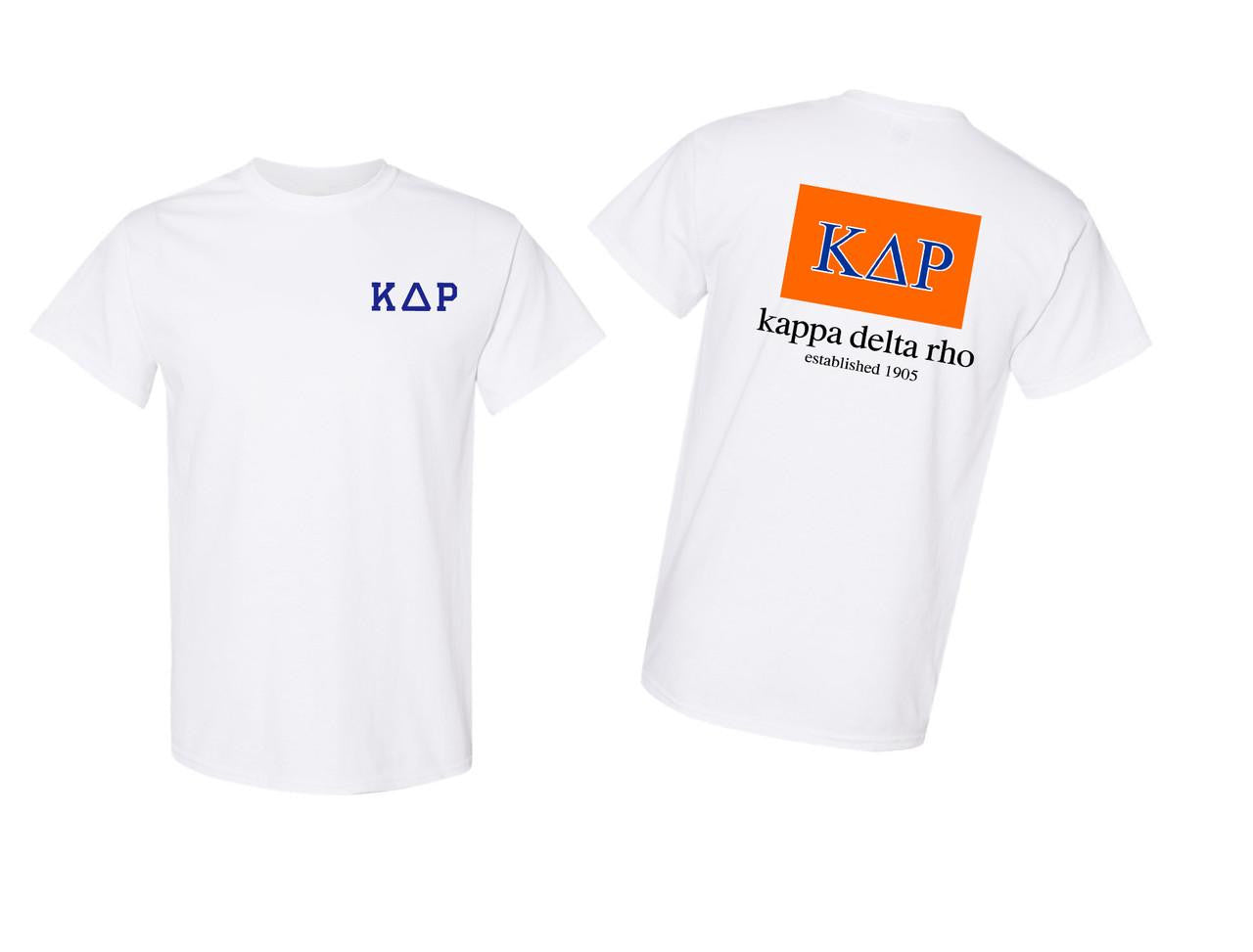 Greekgear Kappa Delta Rho Flag T Shirts Kappa Delta Rho Flag T-shirts