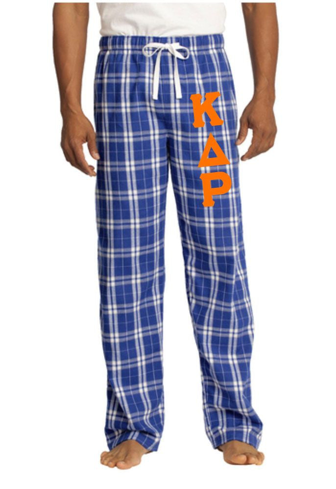 Kappa Delta Rho Flannel Plaid Pant Pj's Kappa Delta Rho Flannel Plaid Pant - PJ's