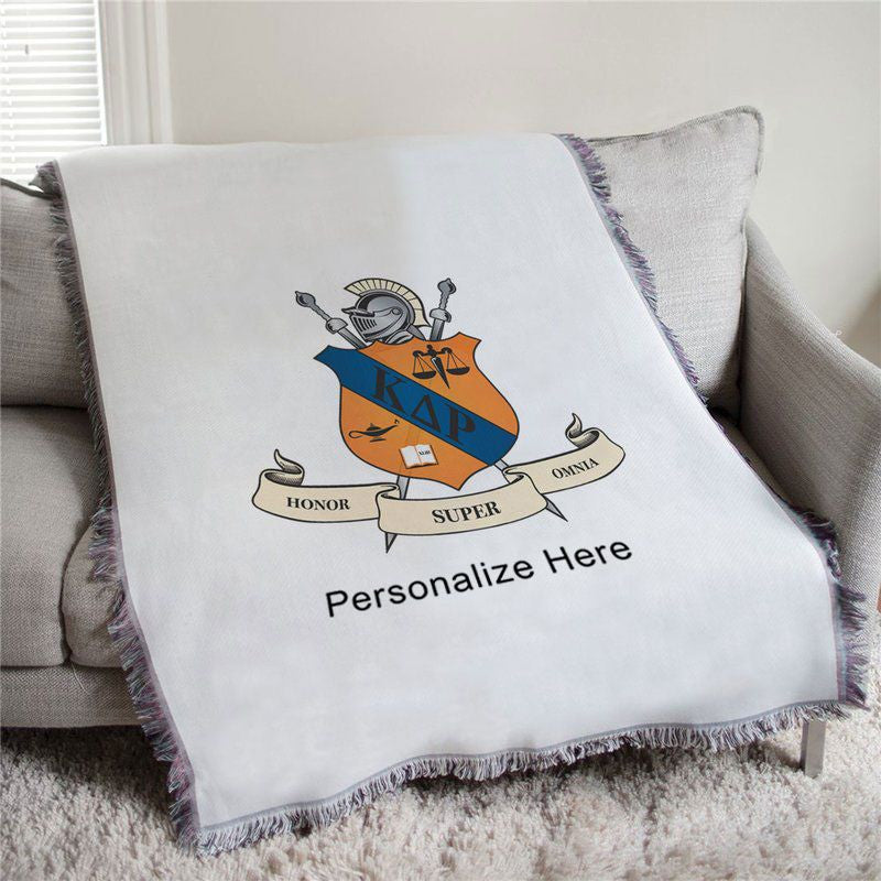 Kappa Delta Rho Full Color Crest Afghan Blanket Throw Kappa Delta Rho Full Color Crest Afghan Blanket Throw