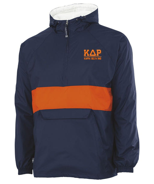 Kappa Delta Rho Kappa Delta Rho Greek Letter Windbreaker Pullovers