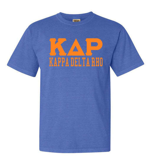 Kappa Delta Rho Kappa Delta Rho Greek Custom Comfort Colors Heavyweight T-Shirt