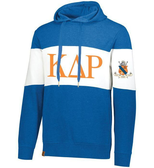 Kappa Delta Rho Kappa Delta Rho Ivy League Hoodie W Crest On Left Sleeve