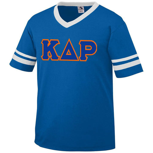 Kappa Delta Rho DISCOUNT-Kappa Delta Rho Jersey With Greek Applique Letters