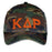 Kappa Delta Rho Lettered Camouflage Hat Kappa Delta Rho Lettered Camouflage Hat
