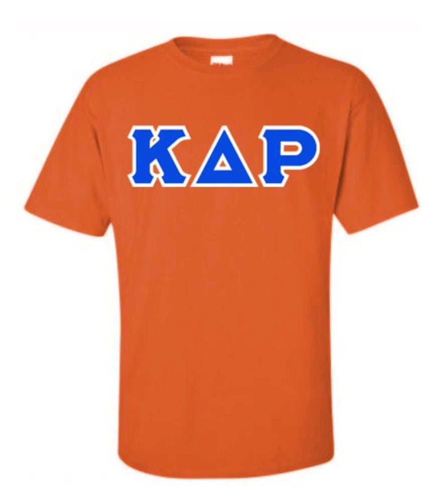 Kappa Delta Rho Lettered T Shirt Kappa Delta Rho Lettered T-Shirt