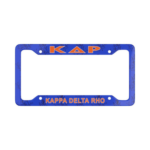 Kappa Delta Rho Kappa Delta Rho License Plate Frame - New