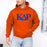 Kappa Delta Rho Logo Hooded Sweatshirt Kappa Delta Rho Logo Hooded Sweatshirt