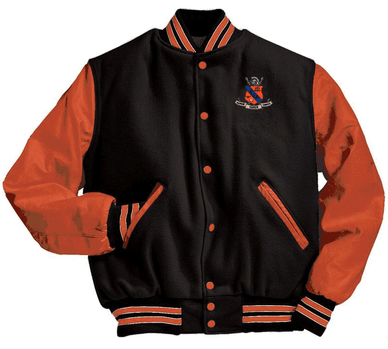 Kappa Delta Rho Varsity Crest Shield Jacket Kappa Delta Rho Varsity Crest - Shield Jacket