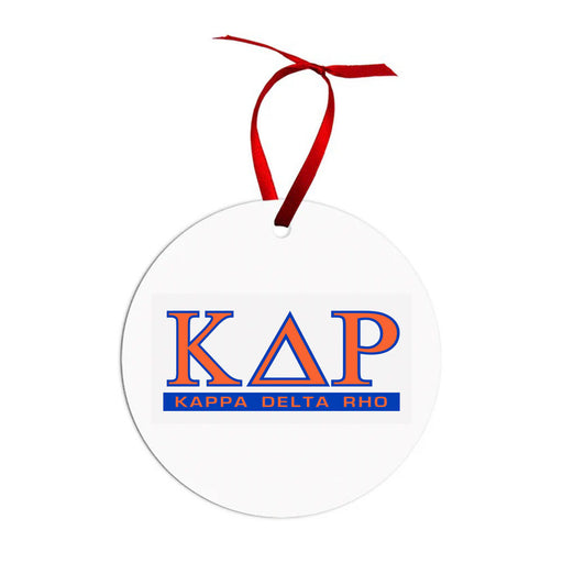 Kappa Delta Rho Kappa Delta Rho Classic Circle Ornaments