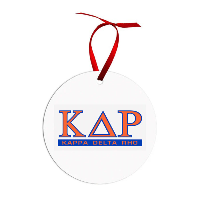 Kappa Delta Rho Classic Circle Ornaments Kappa Delta Rho Classic Circle Ornaments