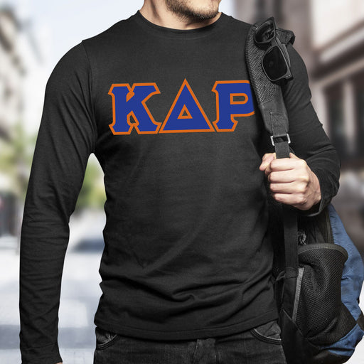 Kappa Delta Rho Kappa Delta Rho Lettered Long Sleeve Shirt