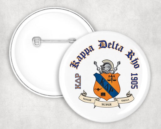 Kappa Delta Rho Kappa Delta Rho Classic Crest Button