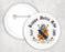 Kappa Delta Rho Classic Crest Button Kappa Delta Rho Classic Crest Button