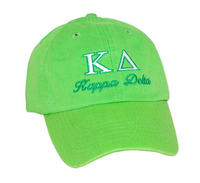 Kappa Delta Script Cap Kappa Delta Script Cap