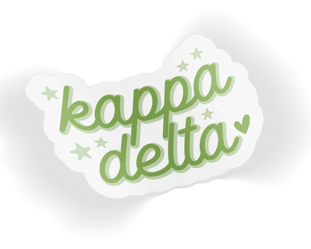 Kappa Delta Star Sticker Kappa Delta Star Sticker