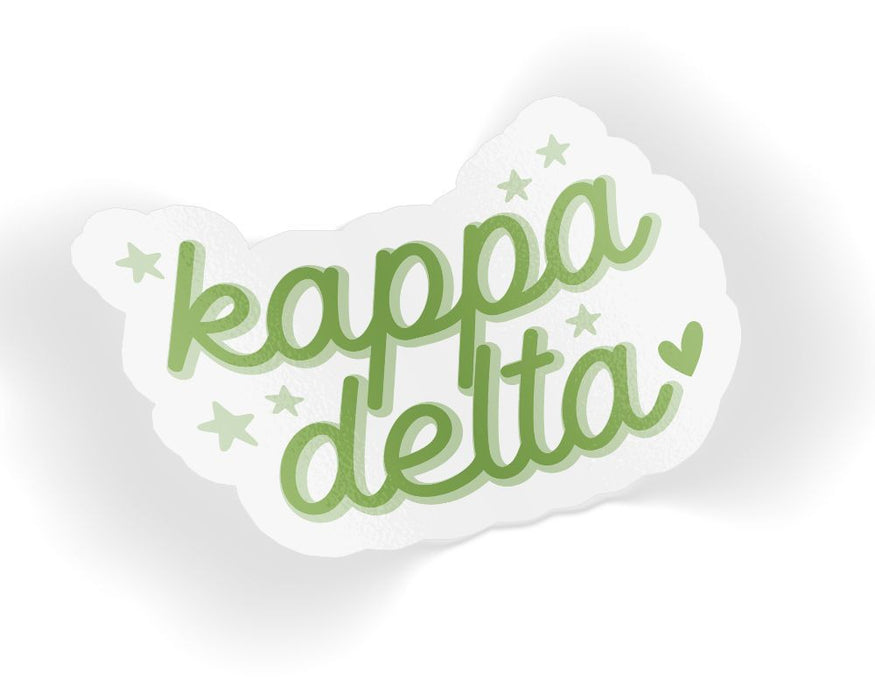 Kappa Delta Star Sticker Kappa Delta Star Sticker