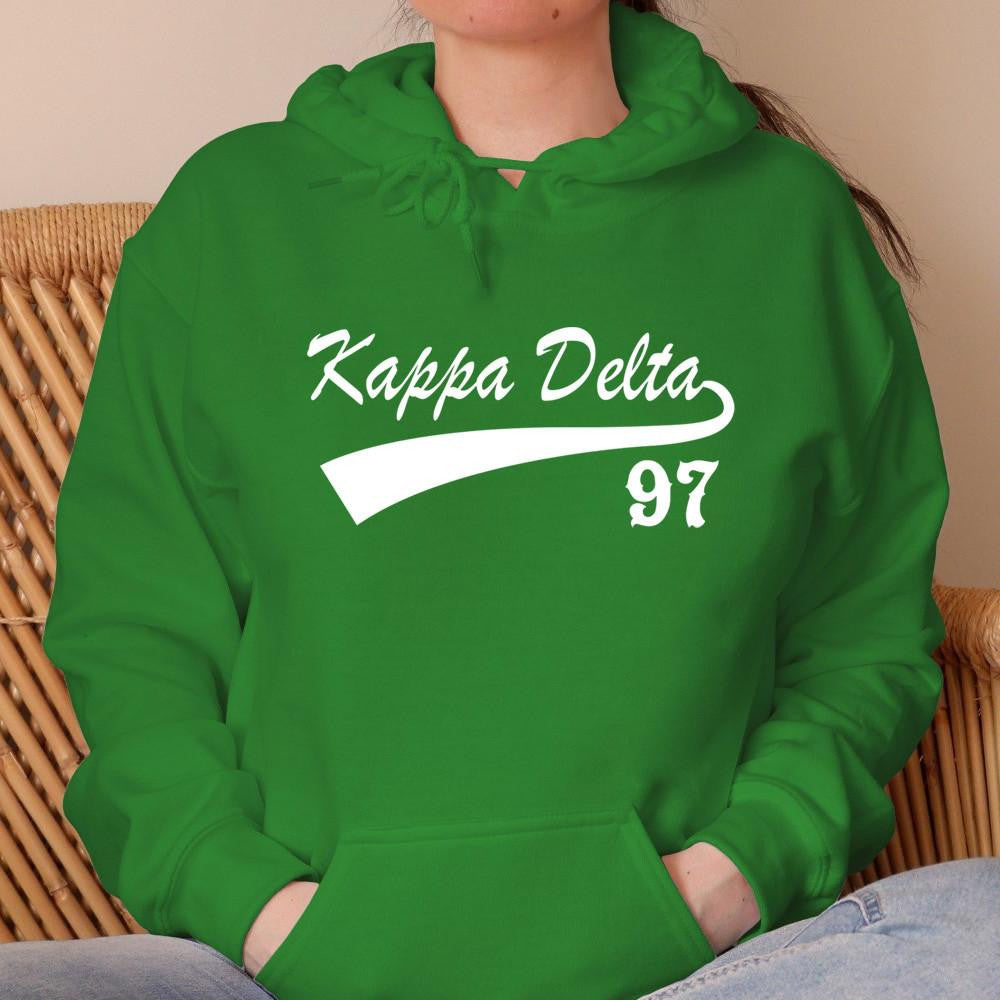 Kappa Delta Tail Hooded Sweatshirts Kappa Delta Tail Hooded Sweatshirts