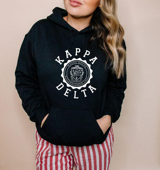 Kappa Delta Kappa Delta Unisex College Seal Hoodie
