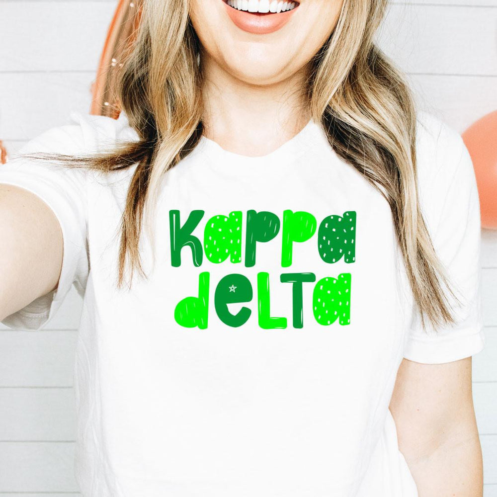Printify Kappa Delta Whimsy Tees Kappa Delta Whimsy Tees