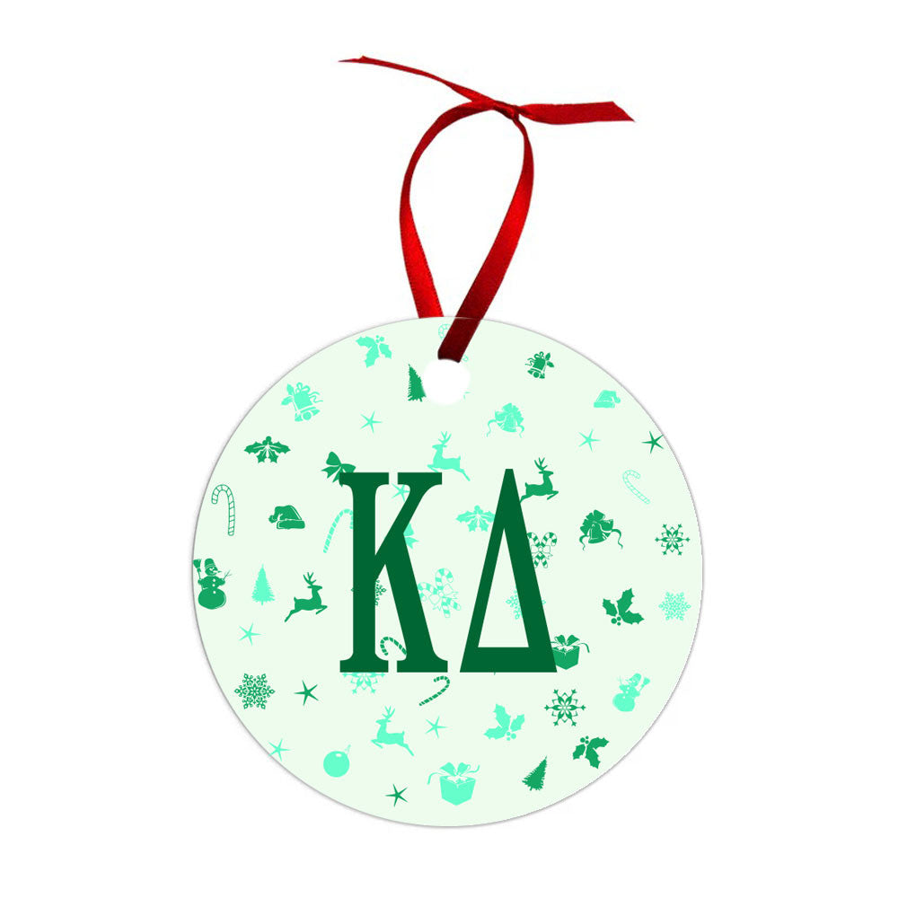 Kappa Delta Holiday Cheer Christmas Ornaments Kappa Delta Holiday Cheer Christmas Ornaments