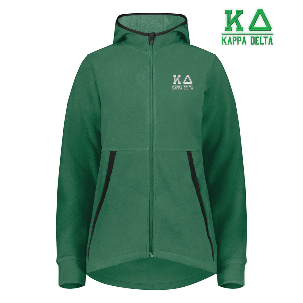 Kappa Delta Chill Full Zip Hoodie Kappa Delta Chill Full Zip Hoodie