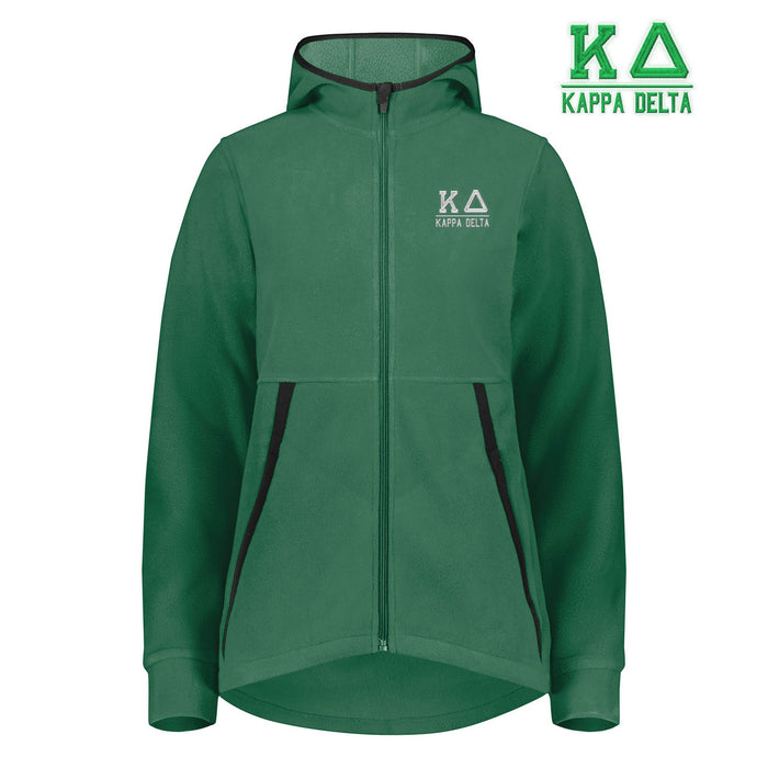 Kappa Delta Chill Full Zip Hoodie Kappa Delta Chill Full Zip Hoodie