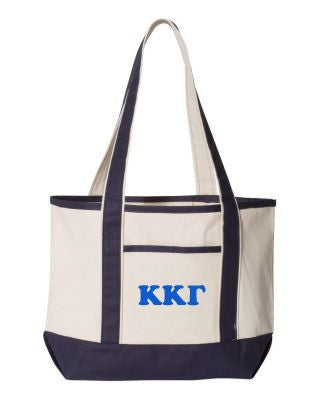 Kappa Kappa Gamma Sailing Tote Bag Kappa Kappa Gamma Sailing Tote Bag