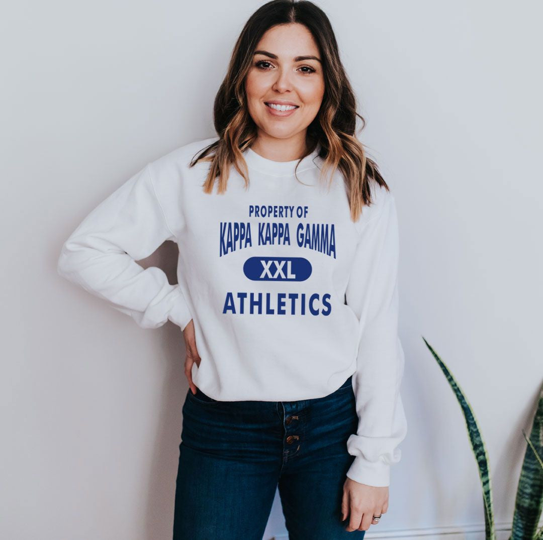 Kappa Kappa Gamma Athletics Crewneck Sweatshirt Kappa Kappa Gamma Athletics Crewneck Sweatshirt