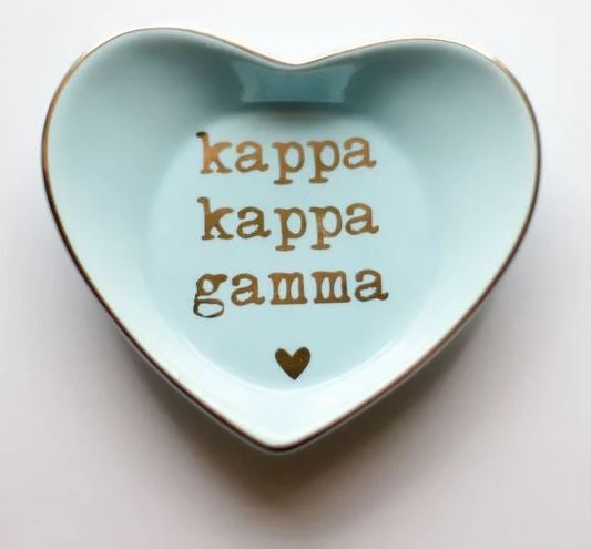 Kappa Kappa Gamma Ceramic Ring Dish Kappa Kappa Gamma Ceramic Ring Dish