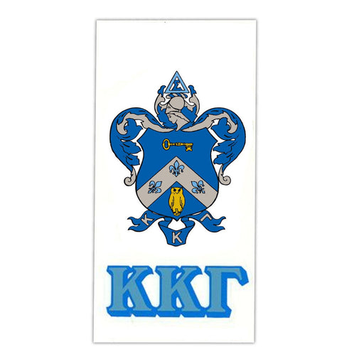 Kappa Kappa Gamma Kappa Kappa Gamma Crest - Shield Decals