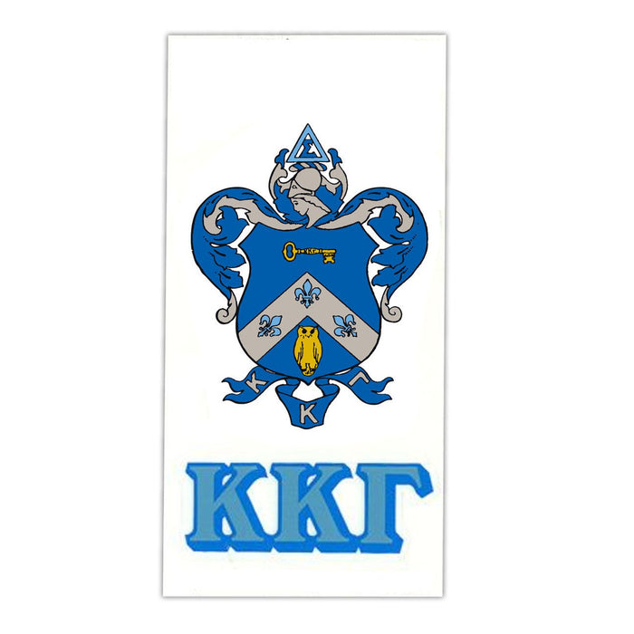 Kappa Kappa Gamma Crest Shield Decals Kappa Kappa Gamma Crest - Shield Decals