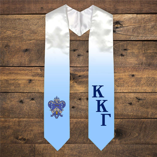 Kappa Kappa Gamma Kappa Kappa Gamma Extra Fancy Diagonal Greek Graduation Stole W Crest