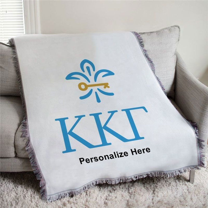 Kappa Kappa Gamma Greek Letter Afghan Blanket Throw Kappa Kappa Gamma Greek Letter Afghan Blanket Throw