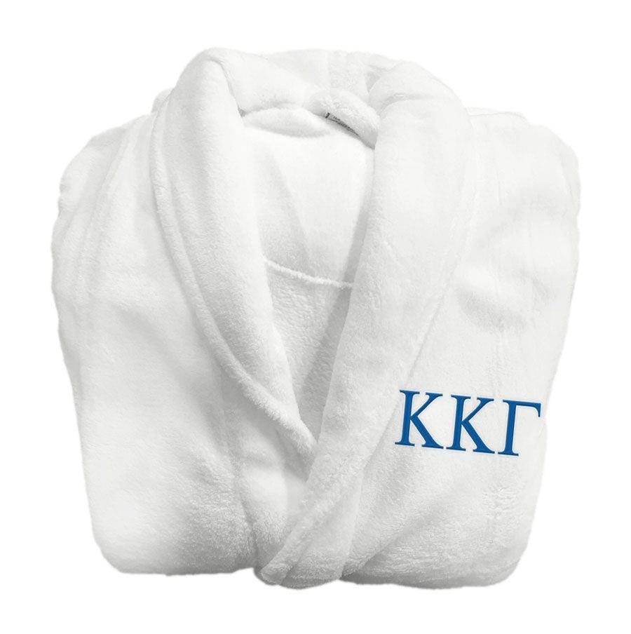 Kappa Kappa Gamma Greek Letter Bathrobe Kappa Kappa Gamma Greek Letter Bathrobe
