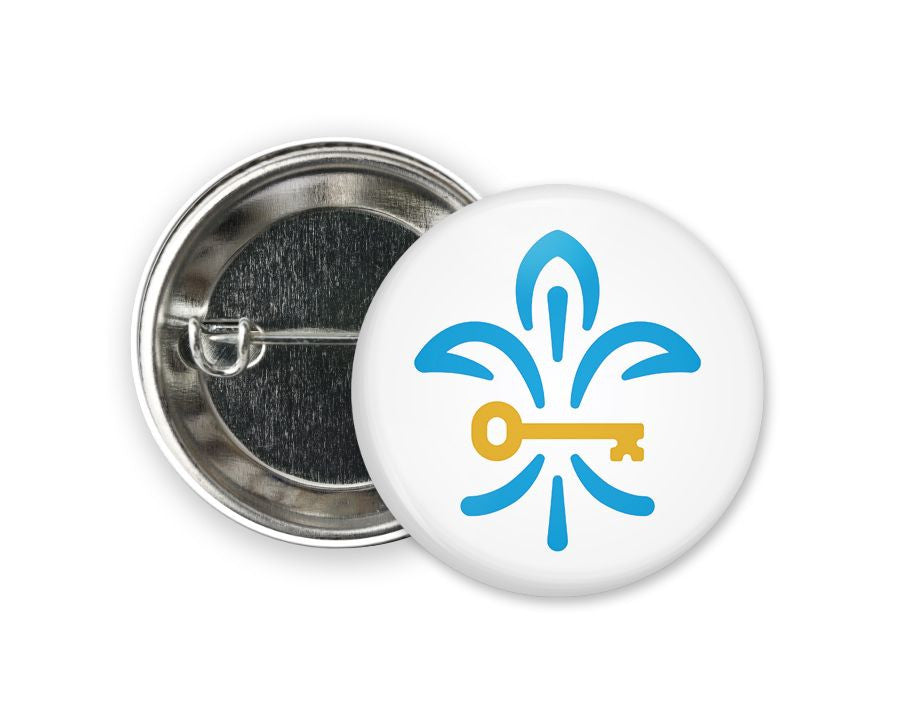 Kappa Kappa Gamma Fleurde Key Button Kappa Kappa Gamma Fleurde Key Button