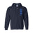 Kappa Kappa Gamma Heavy Full Zip Hoodie 3" Letters Kappa Kappa Gamma Heavy Full Zip Hoodie - 3