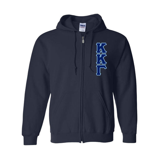 Kappa Kappa Gamma Kappa Kappa Gamma Heavy Full Zip Hoodie - 3