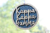 Kappa Kappa Gamma Laser Carved Script Ornament 3" Round Kappa Kappa Gamma Laser Carved Script Ornament - 3