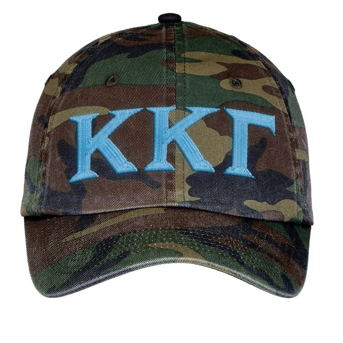 Kappa Kappa Gamma Lettered Camouflage Hat Kappa Kappa Gamma Lettered Camouflage Hat
