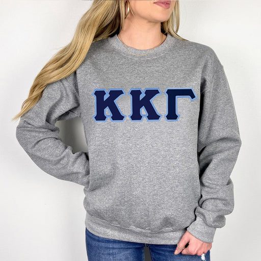 Kappa Kappa Gamma Kappa Kappa Gamma Lettered Crewneck