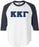 Discount Kappa Kappa Gamma Lettered Raglan Shirt DISCOUNT-Kappa Kappa Gamma Lettered Raglan Shirt