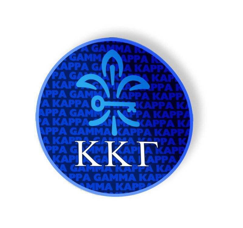 Kappa Kappa Gamma Mascot Round Decals Kappa Kappa Gamma Mascot Round Decals