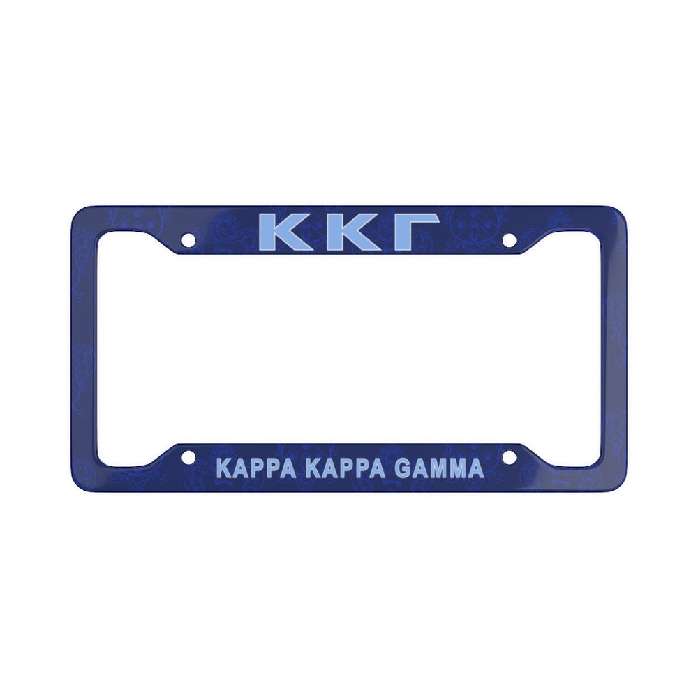 Kappa Kappa Gamma New License Plate Frames Kappa Kappa Gamma New License Plate Frames